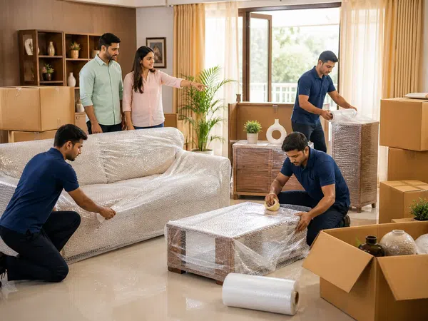 Indian sofa and bed furniture moving